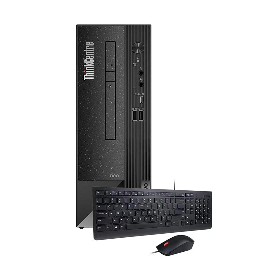 Lenovo ThinkCentre Neo 50s SFF 12th Gen Intel Core i7 12700 8GB RAM, 512GB SSD Black Small Tower Brand PC