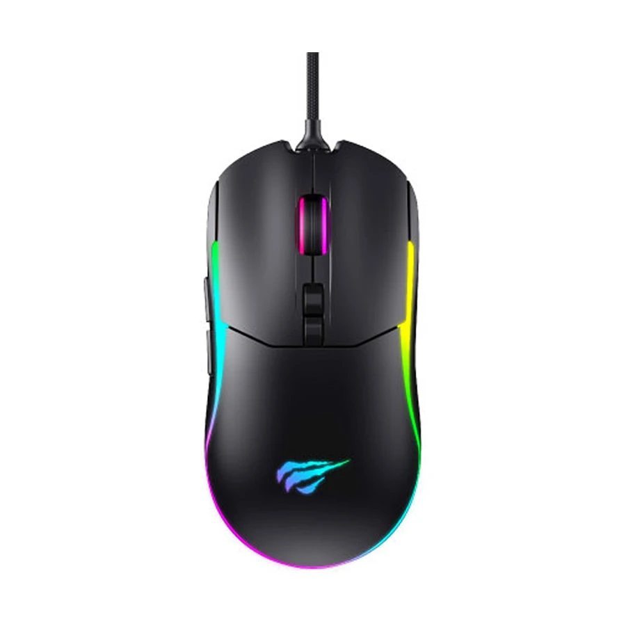 Havit MS1020S Wired RGB Backlit Black Gaming Mouse