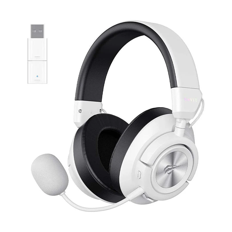 Havit Gamenote Huaxu-X1 Wireless (Five Mode) White & Black Gaming Headphone