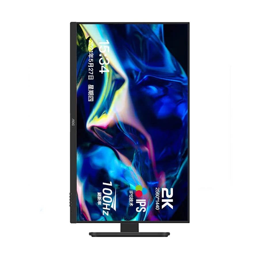 AOC Q27P10 27 Inch 2K QHD Display Dual HDMI, DP Black Gaming Monitor