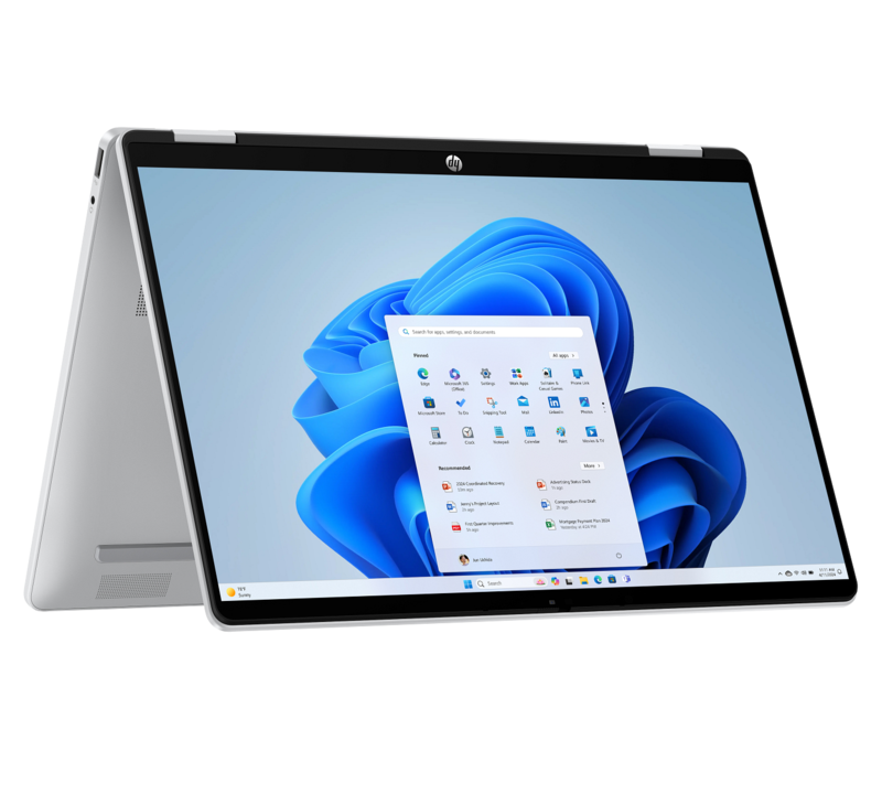 HP OmniBook 5 Flip Core 7-150U/16GB/512GB/14''2K Touch/Backlit/Win-11/Glacier Silver